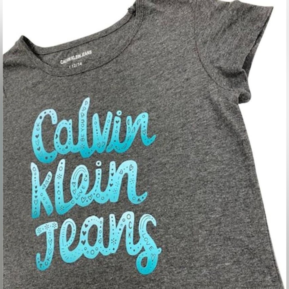 Girl’s Calvin Klein Jeans Short Sleeve Top